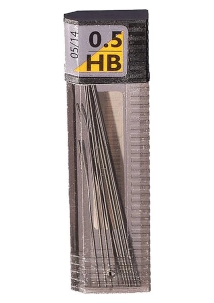 Klasik Kurşun Kalem Ucu 0.5 mm Hb 12'li Tüp