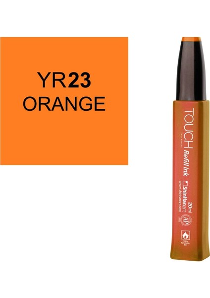 Touch Twin Marker Refill Alcohol Ink Alkol Bazlı Mürekkep 20 Ml. YR23 Orange