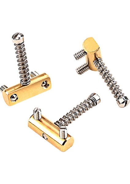 3pcs Vintage Style Sabit Tele Elektro Gitar Köprüsü Pirinç Saddles Tl Köprü Gitar Parçaları (Yurt Dışından)