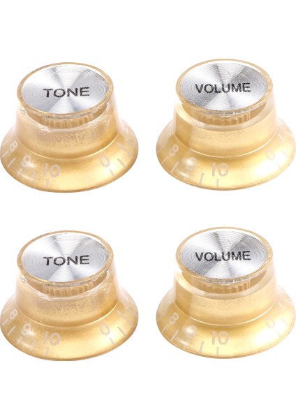 4 Adet Hız Kontrol Düğmeleri 2 Ton 2 Hacim Gibson Lp Sg Gitar Altın Toplamlar Gitar Aksesuarları (Yurt Dışından)