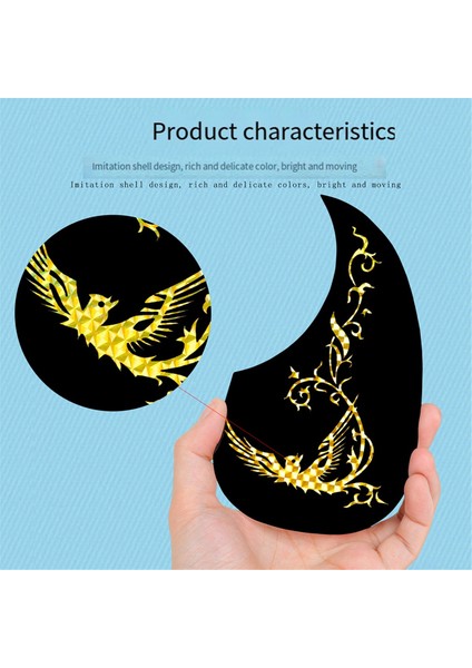 Su Damla Tipi Lazer Gitar Pickguard Anti-Çizgi Tahtası Pvc Klasik Gitar Pickguard Anti-Çizelge Kartı C (Yurt Dışından) fiyatları