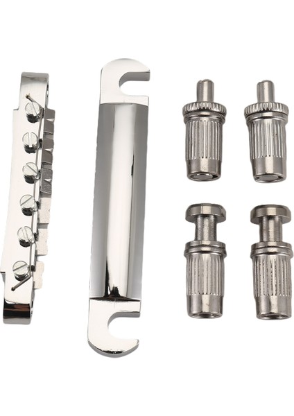 Elektro Gitar Köprüsü ve Kuyruk Yayını Seti Elektro Gitar Yedek Parçalar Köprü Kuyruk Köprüsü Les Paul Gitar A Için (Yurt Dışından)