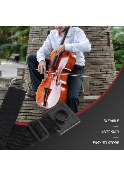 Çello Endpin Ankraj Çello Antiskid Cihaz Kayma Olmayan Endpin Stopper Tutucu Stand (Yurt Dışından) modelleri