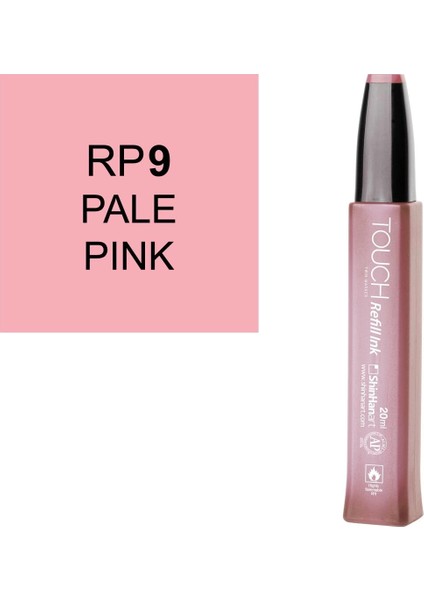 Touch Twin Marker Refill Alcohol Ink Alkol Bazlı Mürekkep 20 Ml. Rp9 Pale Pınk
