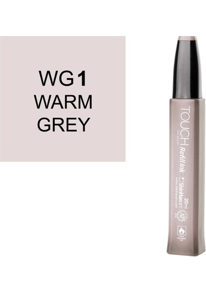 Touch Twin Marker Refill Alcohol Ink Alkol Bazlı Mürekkep 20 Ml. Wg1 Warm Grey 1