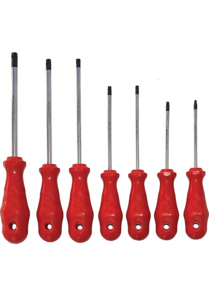 Torx Uçlu Tornavida Takımı 7Li fiyatları