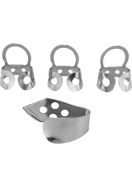 4pcs Metal Ayarlanabilir Başparmak Parmak Gitar Akustik Gitar Banjo Ukulele Için (Yurt Dışından) fiyatları