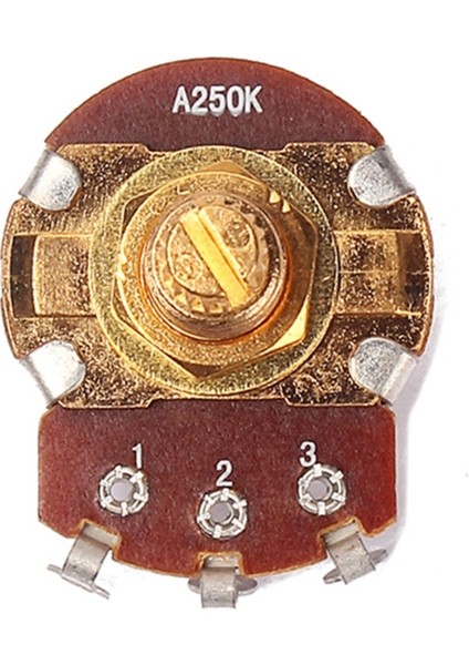 2 Adet Gitar Bas Hacim Tonu Kontrol Kapları Potansiyometre Anahtarı A250K (Yurt Dışından) fiyatları