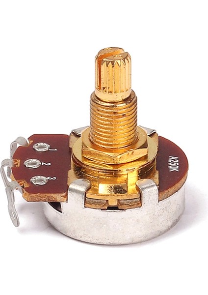 2 Adet Gitar Bas Hacim Tonu Kontrol Kapları Potansiyometre Anahtarı A250K (Yurt Dışından) indirimleri