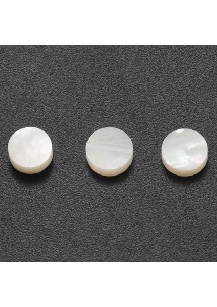 12 Beyaz Beyaz Annesi Luthier Noktalar Maden Fret Yan Işaretçisi 6mm (Yurt Dışından) fırsatları