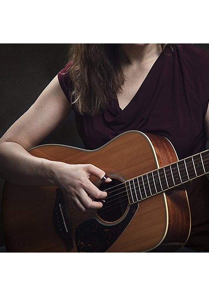 Ballad Gitar Parmak Seti Gitar Ağrısı Geçirmez Parmak Seti Koparma Parça Aksesuarları Gitar Gitar Parmağı Başparmak Işaret Parmak Seti (Kırmızı) (Yurt Dışından) indirimleri