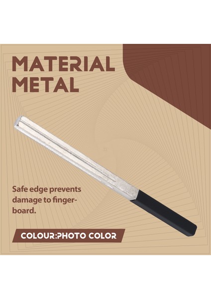 Gitar Fret Taçlandırma Dosyası, Fret Onarma Aracı Luthier Araçları 3 Boyutlar Gitar, Ukuleles, Bas, Banjo, Mandolin Için Tasarım (Yurt Dışından) indirimleri