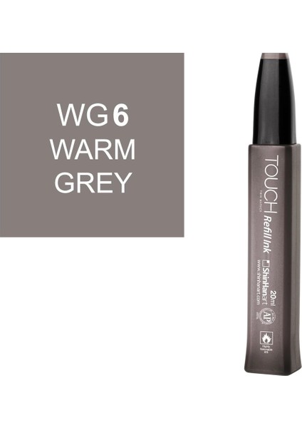 Touch Twin Marker Refill Alcohol Ink Alkol Bazlı Mürekkep 20 Ml. Wg6 Warm Grey 6