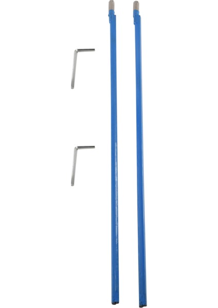 2pcs Iki Yönlü Çubuk Tipi Gitar Kafes Çubuk Çelik 9 x 440MM Mavi (Yurt Dışından)