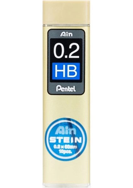Ain Stein Min (Mekanik Kurşun Kalem Ucu) 0.2 mm Hb 10'lu Tüp