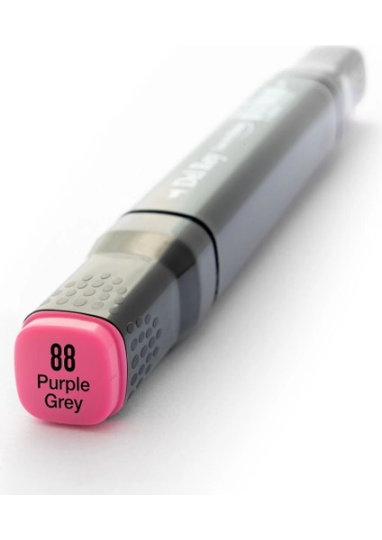 Çift Uçlu Çizim Marker Kalemi 88 Purple Gray