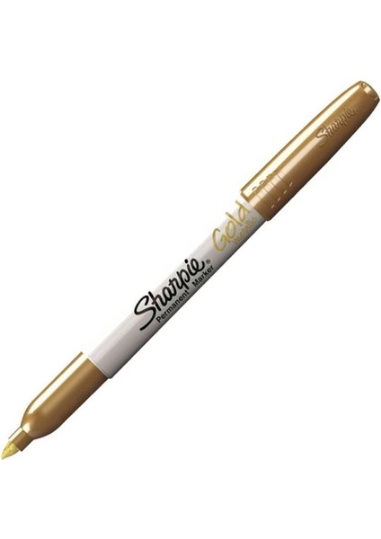 Metallic Permanent Marker Kalem Fine Uç Altın