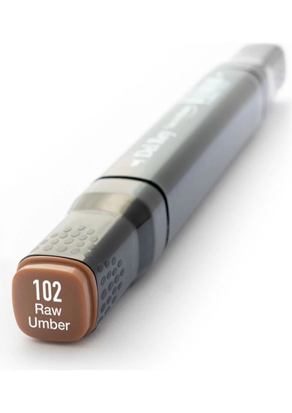 Çift Uçlu Çizim Marker Kalemi 102 Raw Umber