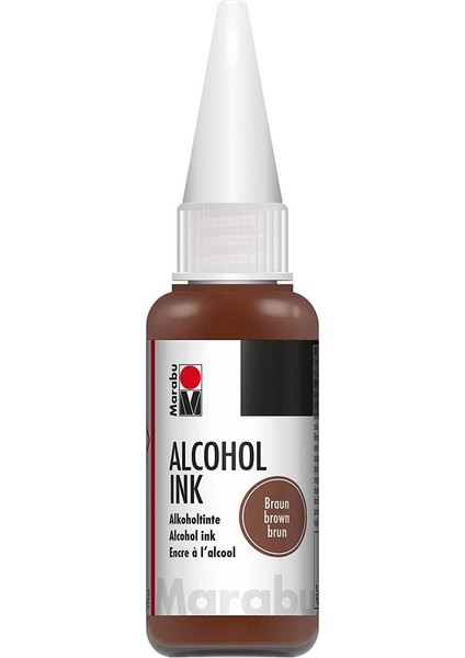 Alcohol Ink Alkol Bazlı Mürekkep 20 Ml. Brown