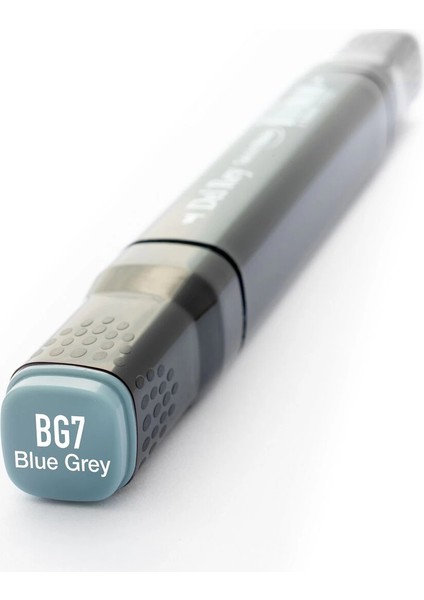 Çift Uçlu Çizim Marker Kalemi Bg7 Blue Gray 7