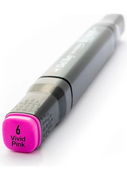 Çift Uçlu Çizim Marker Kalemi 6 Vivid Supertrendk