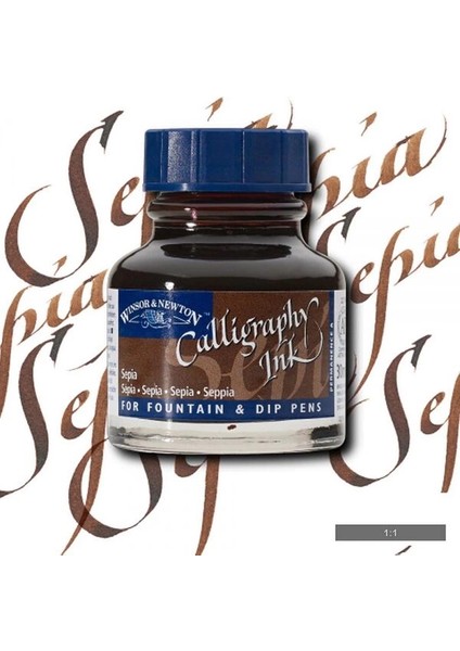 Kaligrafi Mürekkebi 30 Ml. 609 Sepıa