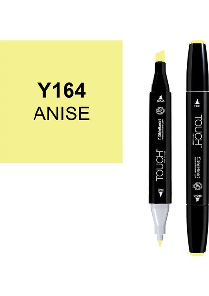 Touch Twin Marker Çizim Kalemi Y164 Anise