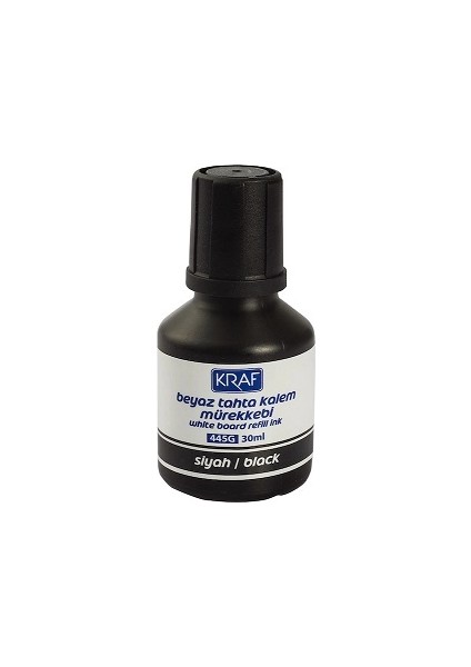 Beyaz Tahta Kalemi Mürekkebi 30 Ml. Siyah