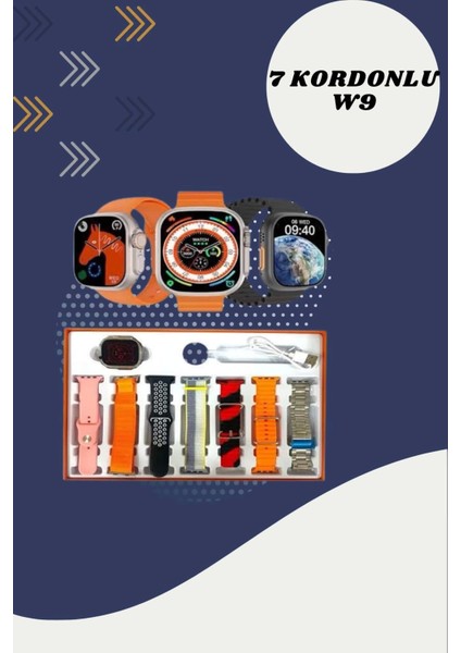 7 Kordonlu Akıllı Saat ve Oyuncu Kulaklığı Anc Özelliği Kulak Içi Mikrofonlu Sesli Görüşme indirimleri