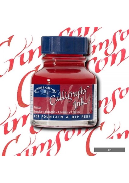 Kaligrafi Mürekkebi 30 Ml. 203 Crımson