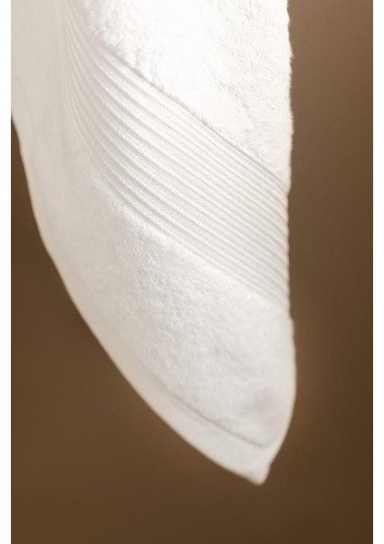 Yeni Sezon Clarette Yüz Havlusu - Beyaz - 50X80 cm - Beyaz fiyatları