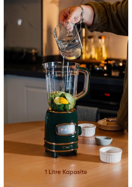 Kişisel Blender Seti Öğütücülü Smoothie Şişeli Blender 1,0 Litre Blendir Seti FR-BL01 Retroblend fiyatları