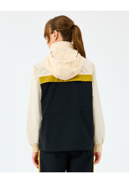 W Adjustable Waisted Full Zip Micro Jacket Kadın Ecru Mont S2520208-1983 indirimleri