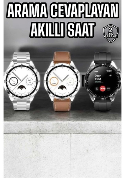 Akıllı Saat Bildirim Görme Sesli Görüşme Çoklu Kordon Gps Takibi