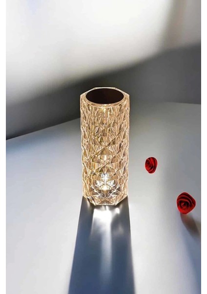 Kristal Dokunmatik ve Kumandalı Masa ve Gece Lambası modelleri