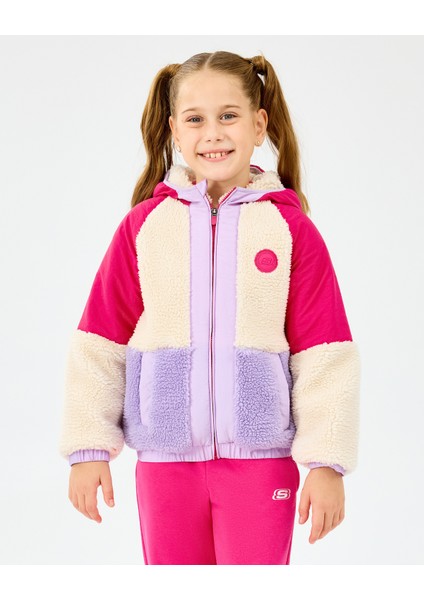 G Sherpa Sherpa Büyük Kız Çocuk Neonpink Mont SK2520031-3586