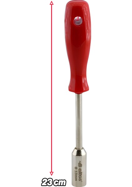 1 Adet 230 mm Lokma Uçlu Tornavida 13 mm Altıgen Köşeli 23 cm Plastik Saplı fiyatları