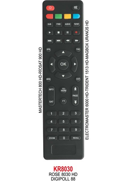 8030 Hd- Uydu Kumandası fiyatları