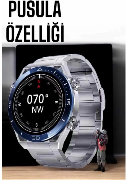 Akıllı Saat Yeni Nesil Bluetooth Bağlantılı Uyku ve Sağlık Takibi Nfc ve Gps fırsatları