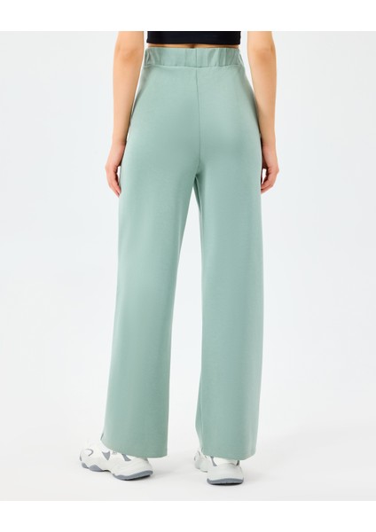 W Lounge Loose Wide Leg Sweatpant Kadın Lightgreen Eşofman Altı S2520013-3869 modelleri