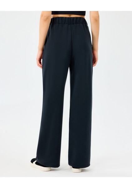 W Lounge Loose Wide Leg Sweatpant Kadın Siyah Eşofman Altı S2520013-3817 modelleri