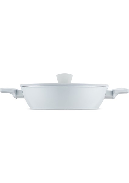 Swiss Crystal Light Grey Basık Tencere 26 cm fiyatları
