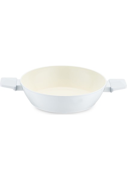 Swiss Crystal Light Grey Basık Tencere 26 cm modelleri