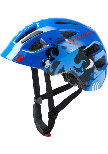 Maxster Çocuk Kaskı Pirate Blue Glossy S-M 51-56CM 111806F2