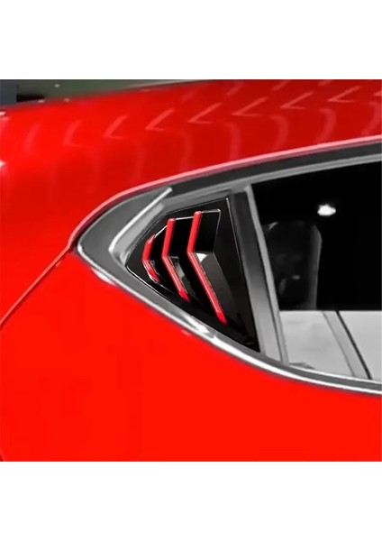 Mazda 3 Axela Hatchback 2020-2022 Araç Arka Panjur Penceresi Yan Panjur Kapağı Trim Sticker Aksesuarları (Yurt Dışından) fırsatları