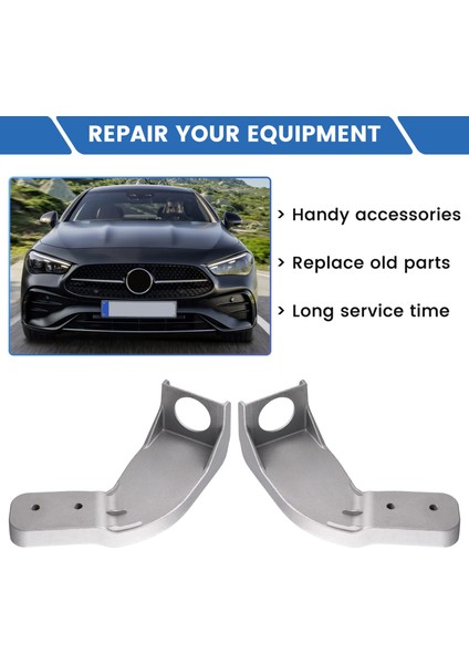1 Çift Ön Tampon Çapraz Çubuk Braketi Tamir Montajı Mercedes-Benz C-Class W206 2022-2025 A2066203502 A2066203602 (Yurt Dışından) indirimleri