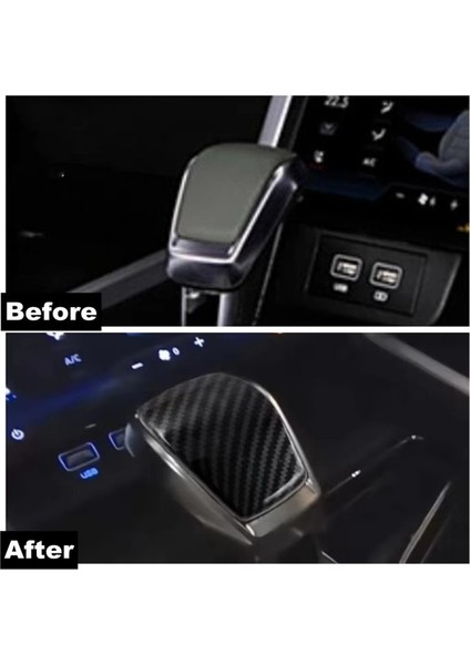 Ssangyong Torres 2022-2025 Orta Konsol Vites Kolu Kapağı Trim Aksesuarları Karbon Fiber Rengi (Yurt Dışından) indirimleri