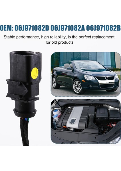 06J971082D Vw cc Passat B6 7 Sharan Tiguan Beetle Eos Jetta Golf Motor 1.8 2.0 Için Motor Enjektör Kablosu Kablo Demeti (Yurt Dışından) indirimleri