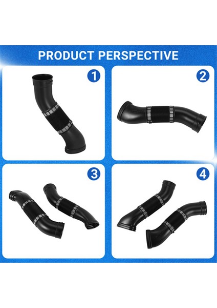 1 Çift Araba Hava Giriş Hortumu A1120943682 A1120943782 Mercedes Benz W220 S280 S320 S350 1999-2005 Hava Kanalı Giriş Borusu (Yurt Dışından) fırsatları