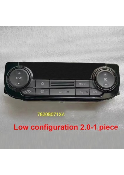 7820B071XA Klima Kontrol Paneli Mitsubishi Outlander 2013-2021 Düşük Yapılandırma Için Klima Isıtıcı Kontrol Paneli (Yurt Dışından) fırsatları